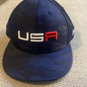 USA Ryder Cup Hat Purple Camouflage New Era Snap Back